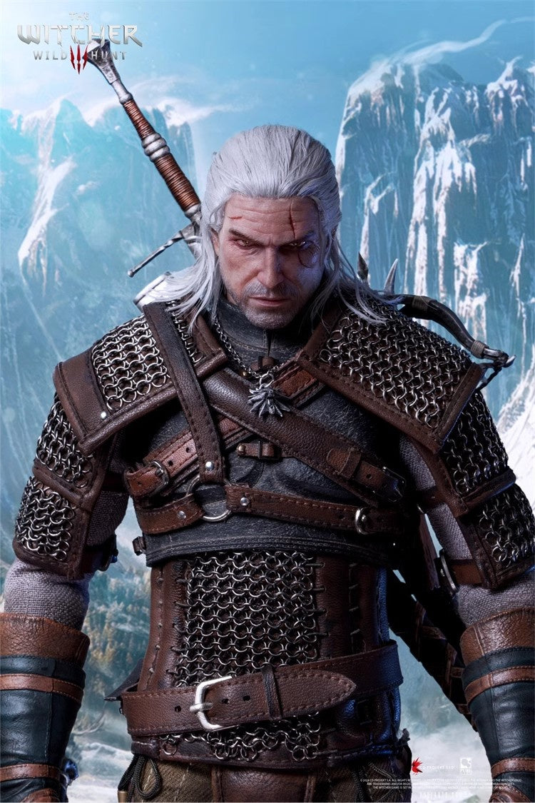 1:6 The Witcher Wild Hunt Geralt of Rivia Action Figure