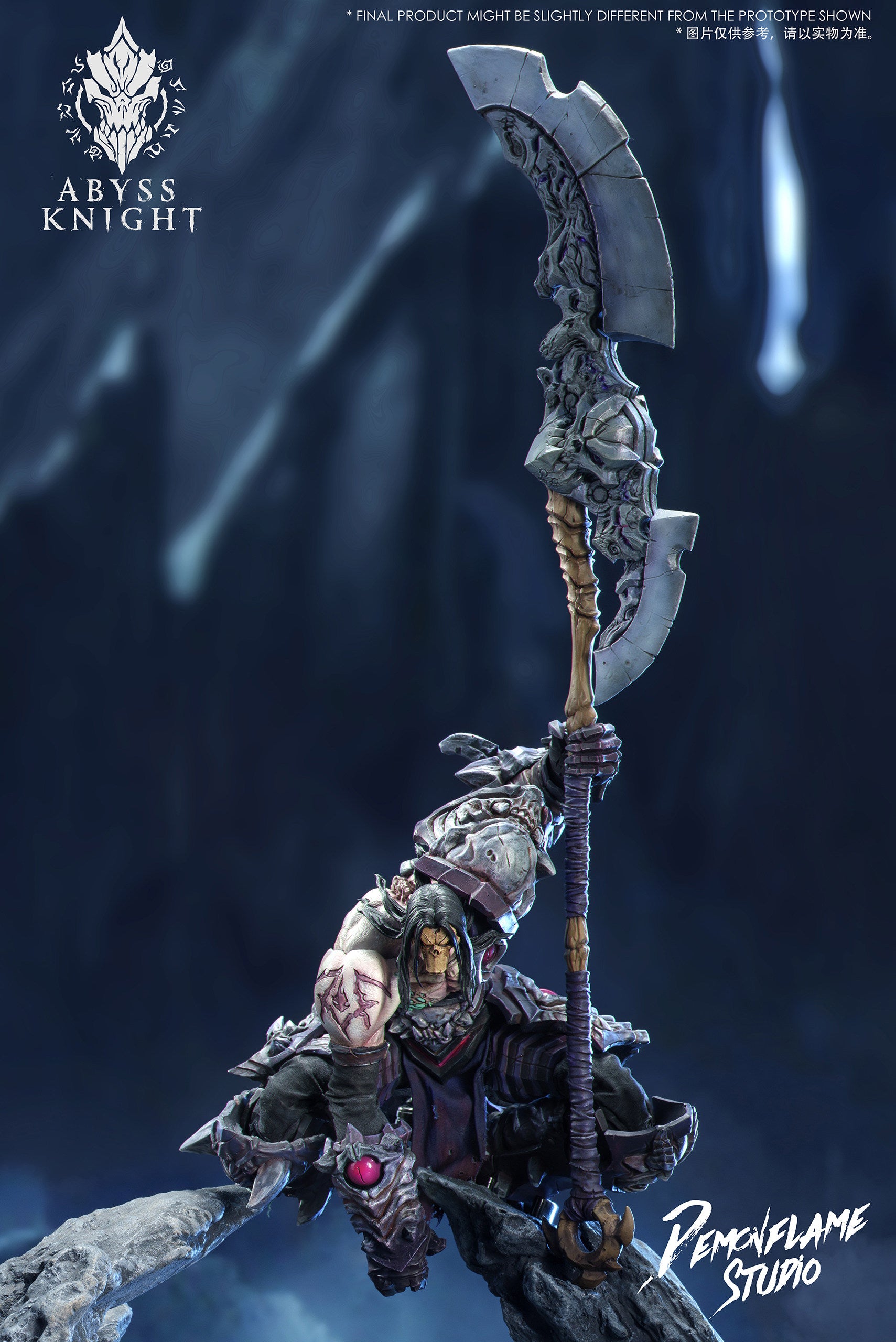 1:12 Abyss Knight & Horse Set Action Figure