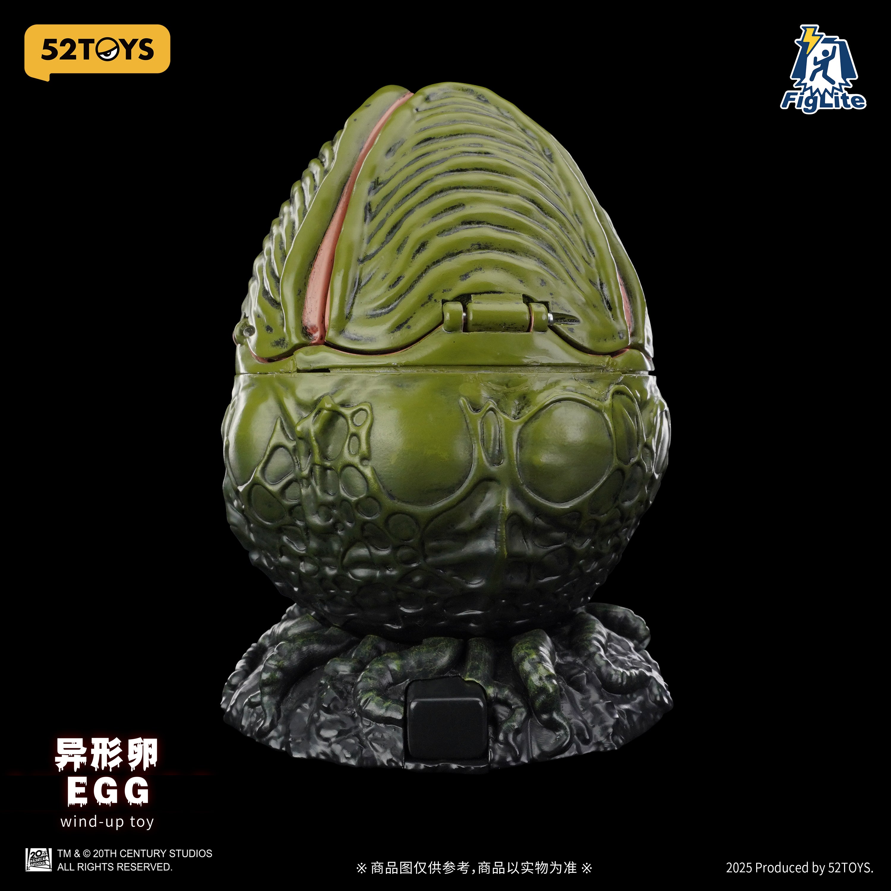 52Toys - 1:12 Alien Egg & Facehugger Wind-Up Action Figure - inshobby.com