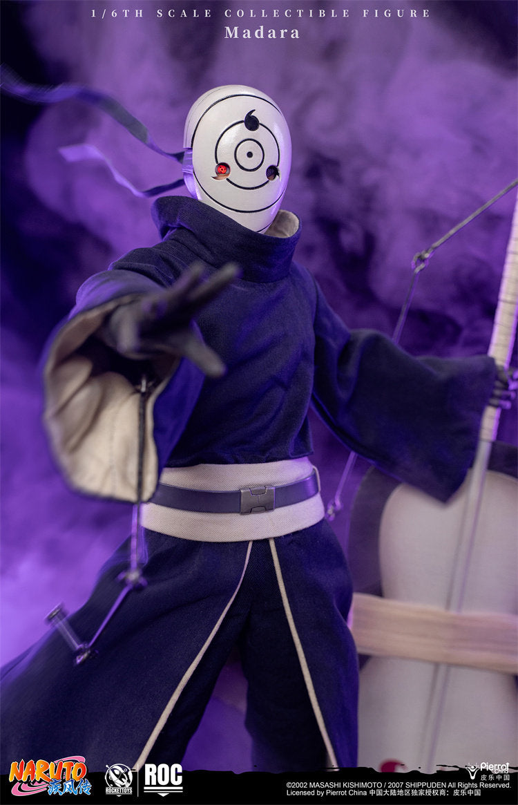 1:6 Madara Uchiha Mask Version Action Figure