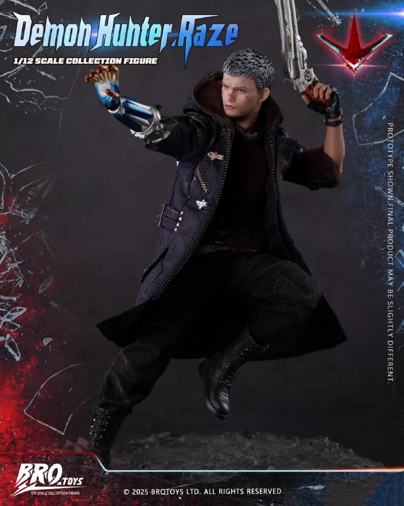 1:12 Demon Hunter Raze Action Figure