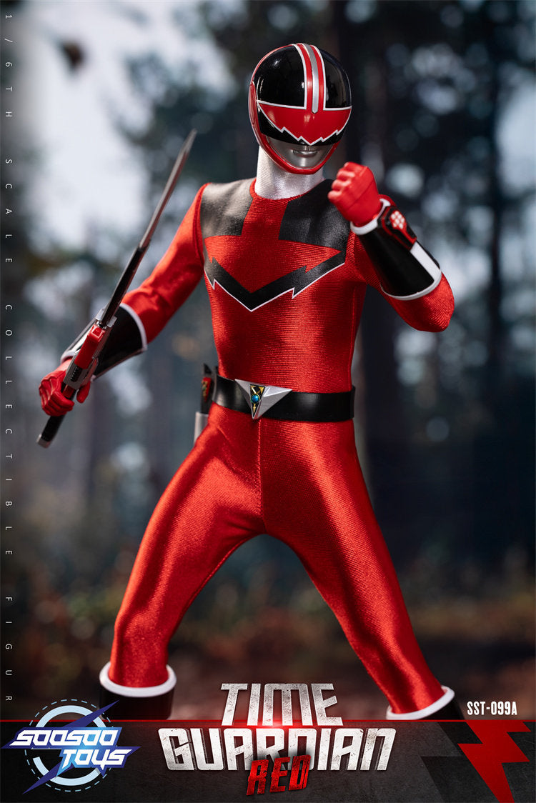 1:6 Time Guardian Red & Qubit Guardian Two Pack Action Figure