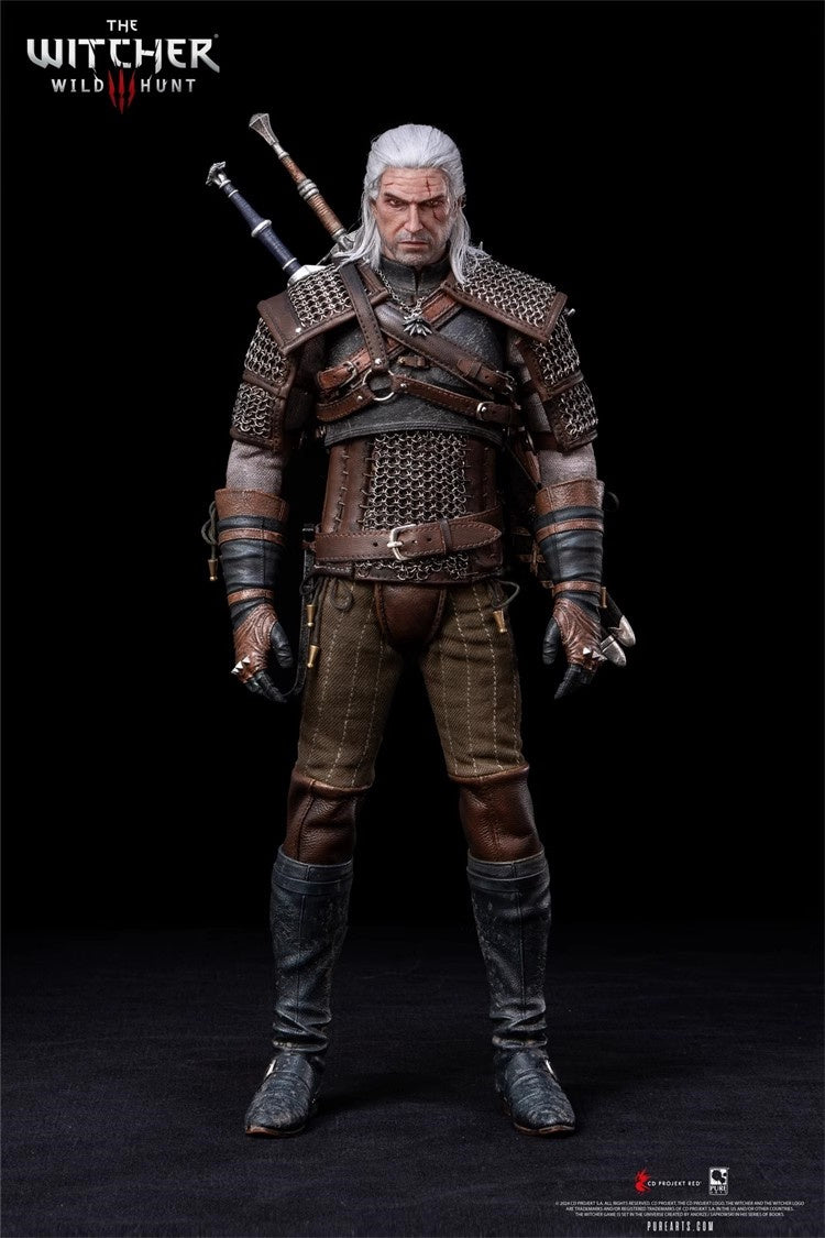 1:6 The Witcher Wild Hunt Geralt of Rivia Action Figure