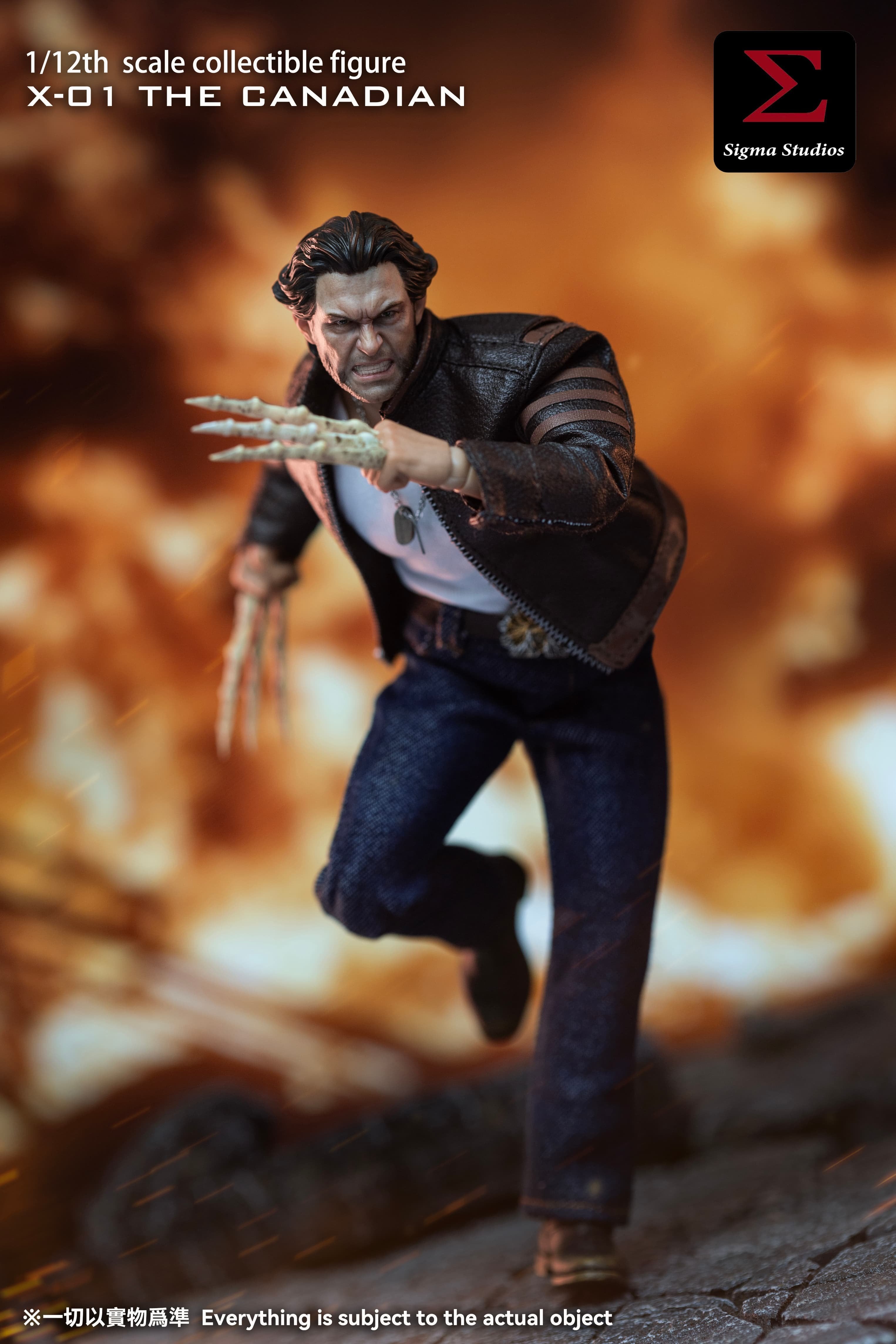 1:12 The Canadian X-01 Action Figure