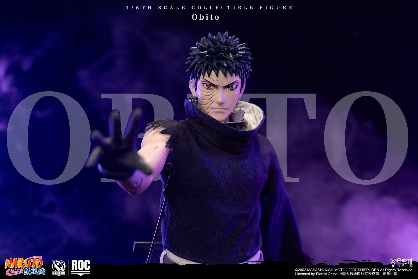 1:6 Uchiha Obito Action Figure