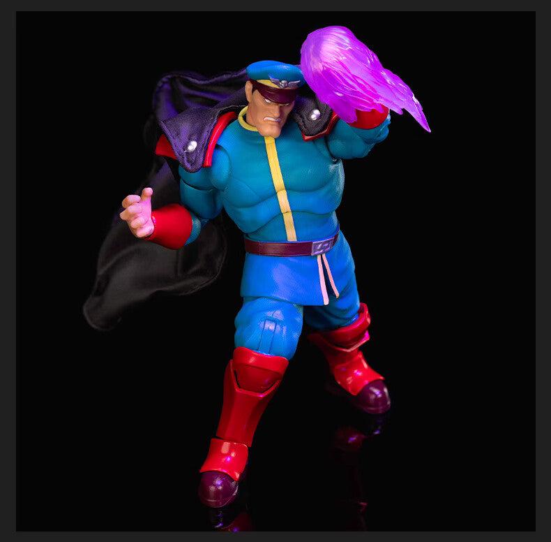 Jada - 1:12 M. Bison Special Blue Color Action Figure - inshobby.com