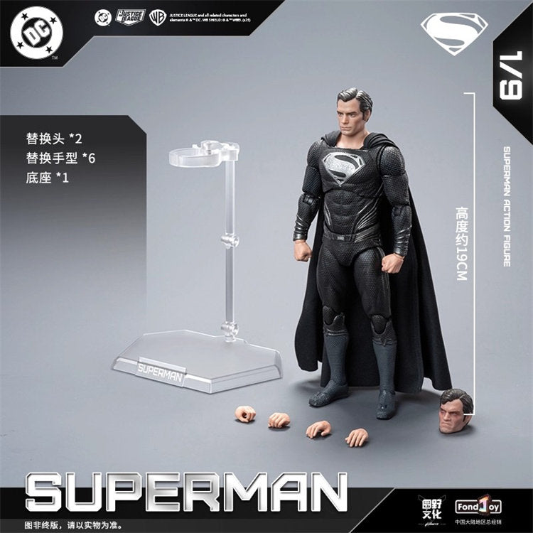 1:9 Superman Black 2.0 Action Figure