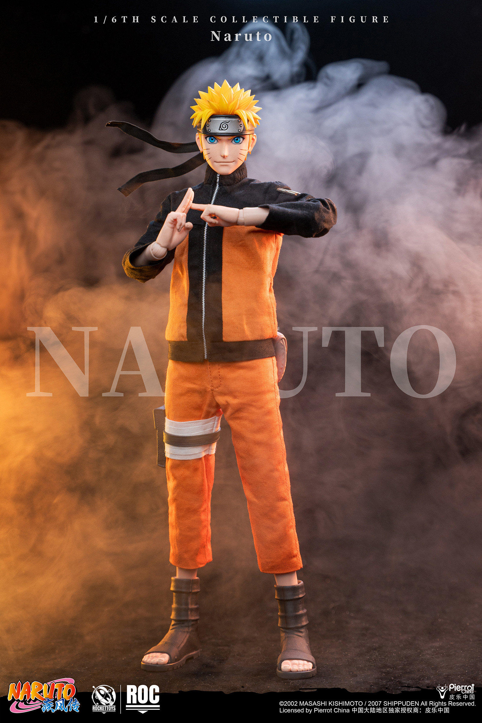 Rocket Toys - 1:6 Uzumaki Naruto Sage Mode Action Figure - inshobby.com