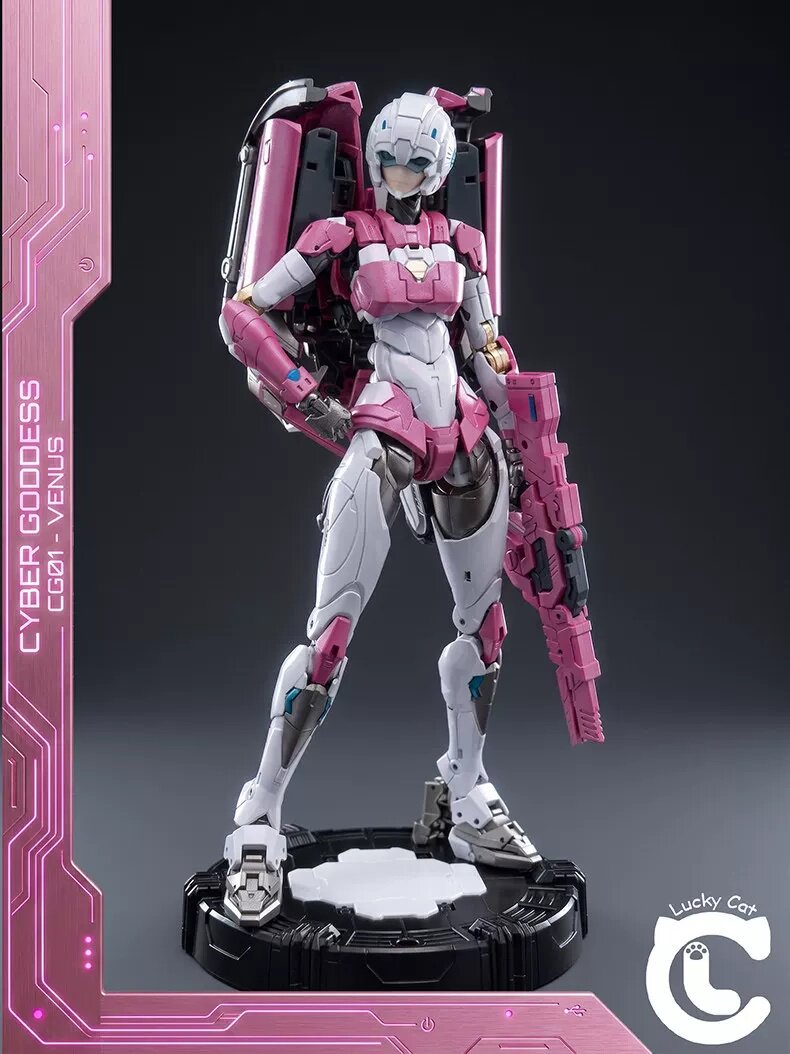 CG01 Cyber Goddess Venus Transforming Toy