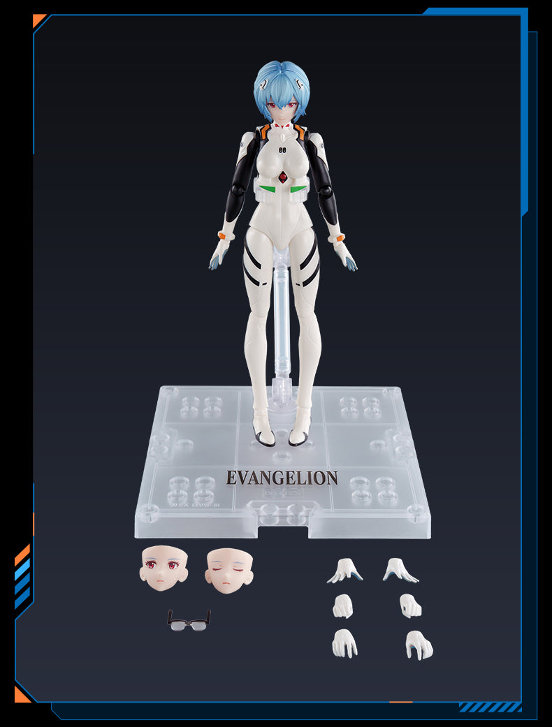 Blokees - Rei Ayanami Battle Suit Version Fantastic Series Model Kit - inshobby.com