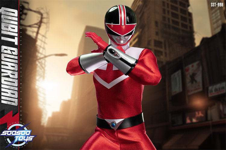 1:6 Time Guardian Red & Qubit Guardian Two Pack Action Figure