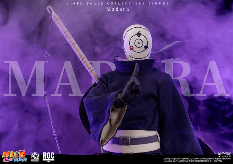 1:6 Madara Uchiha Mask Version Action Figure