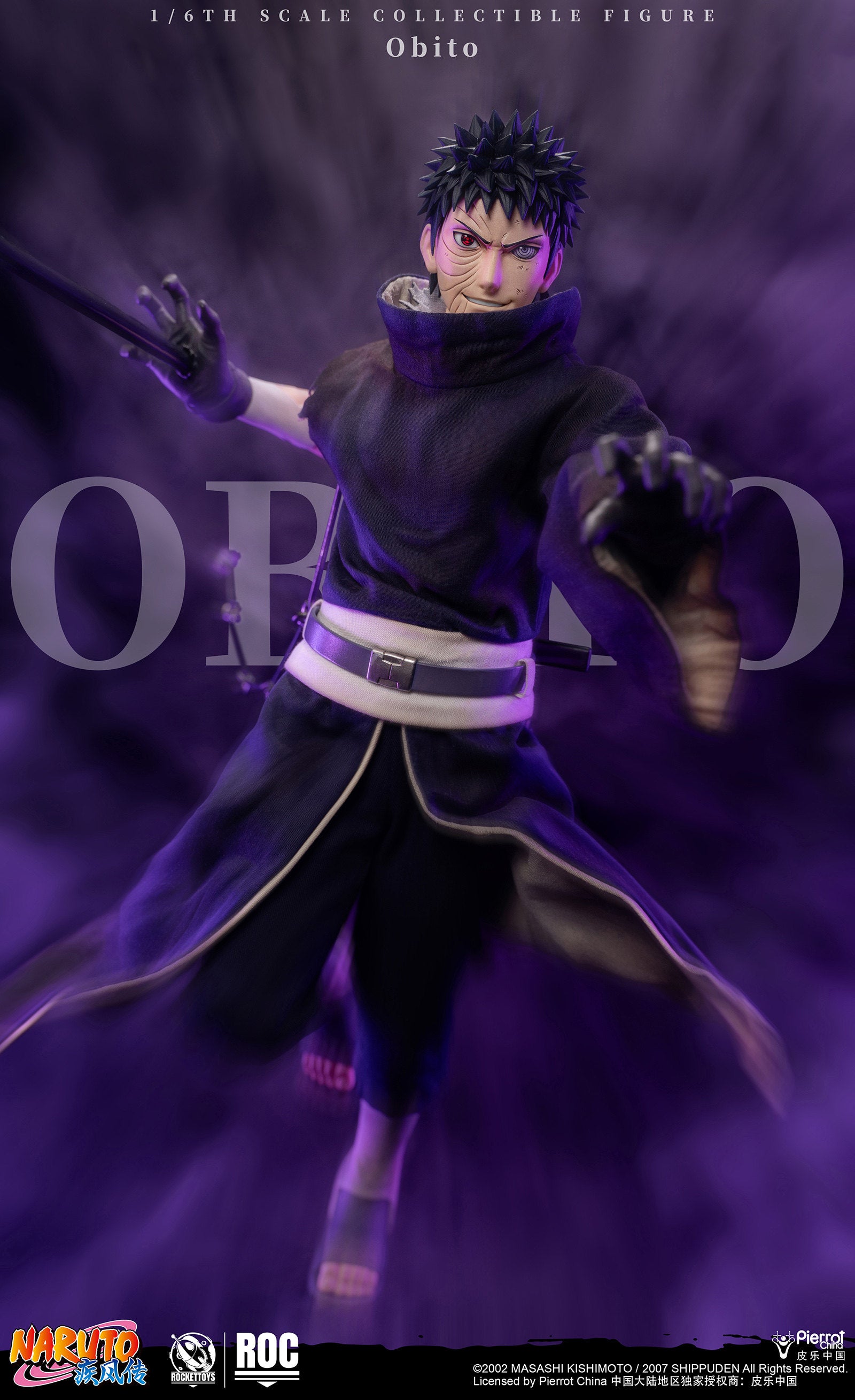 1:6 Uchiha Obito Action Figure