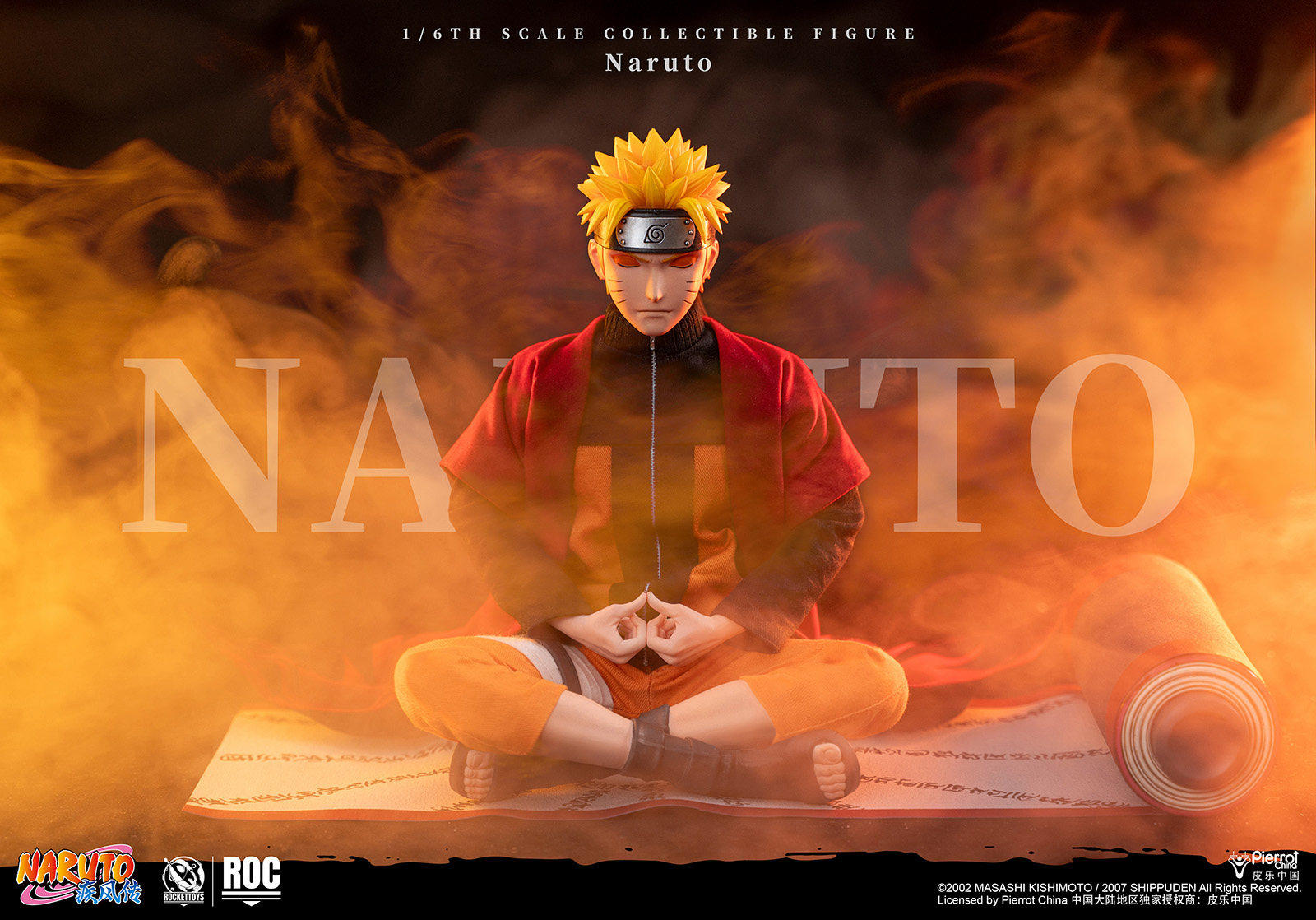 Rocket Toys - 1:6 Uzumaki Naruto Sage Mode Action Figure - inshobby.com