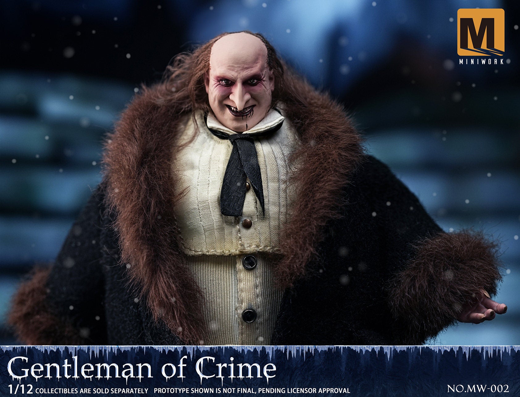 Mini Work - 1:12 Gentleman of Crime Action Figure - inshobby.com