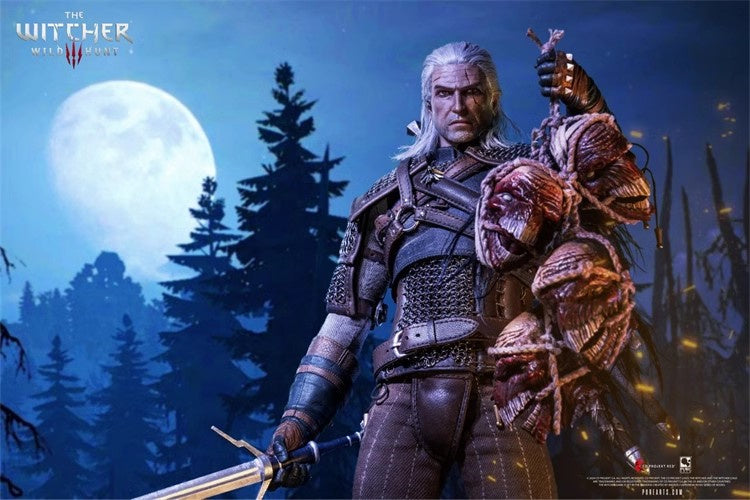 1:6 The Witcher Wild Hunt Geralt of Rivia Action Figure