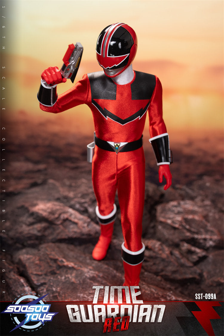 1:6 Time Guardian Red & Qubit Guardian Two Pack Action Figure
