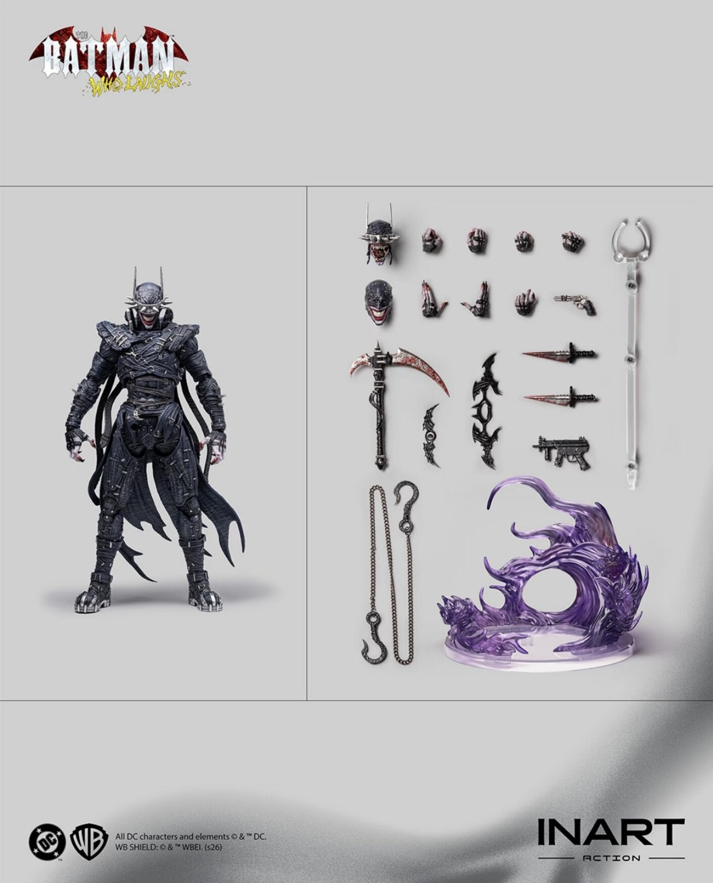 INART - 1:12 The Batman Who Laughs Action Figure - inshobby.com