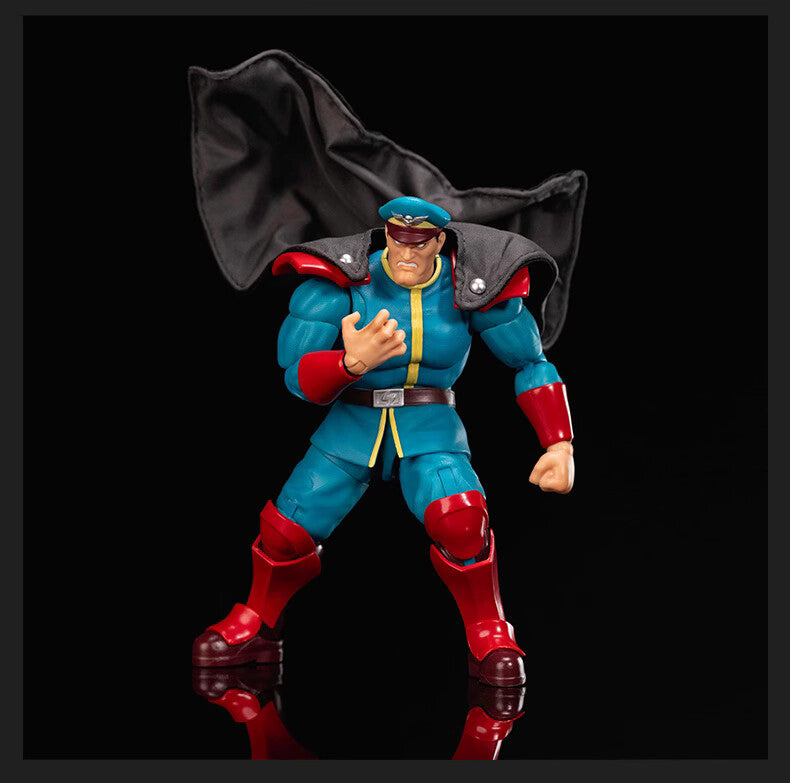 Jada - 1:12 M. Bison Special Blue Color Action Figure - inshobby.com