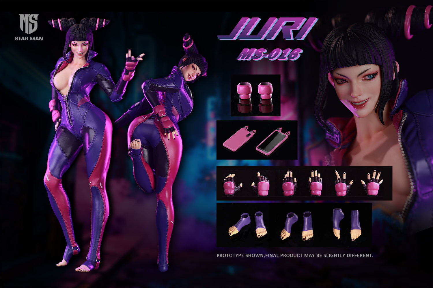 1:6 Spider Juri Seamless Figure