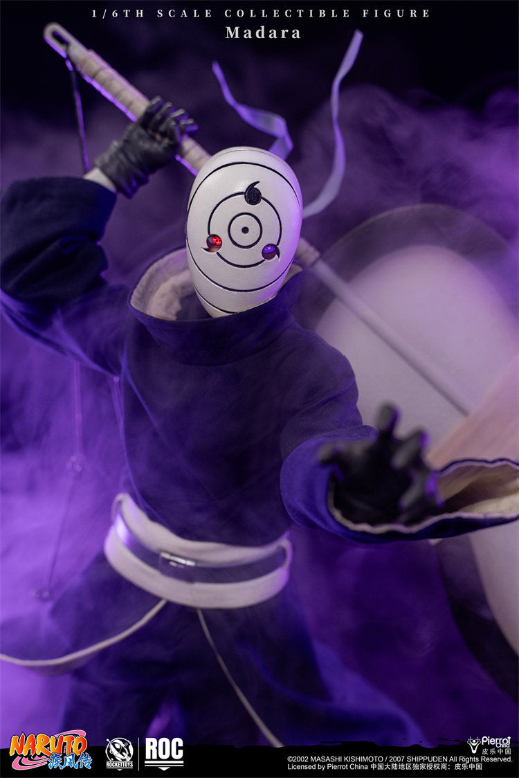 1:6 Madara Uchiha Mask Version Action Figure