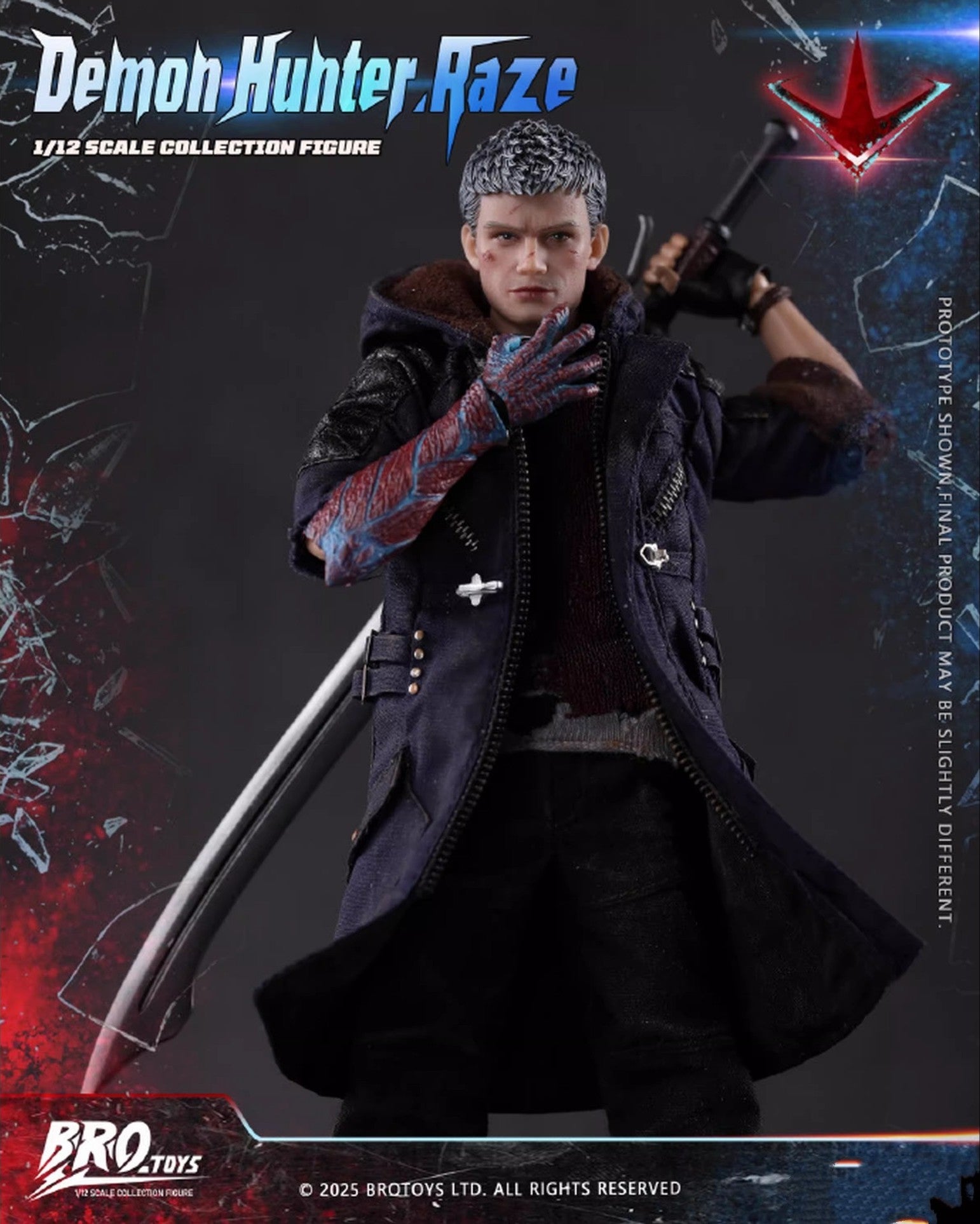 1:12 Demon Hunter Raze Action Figure