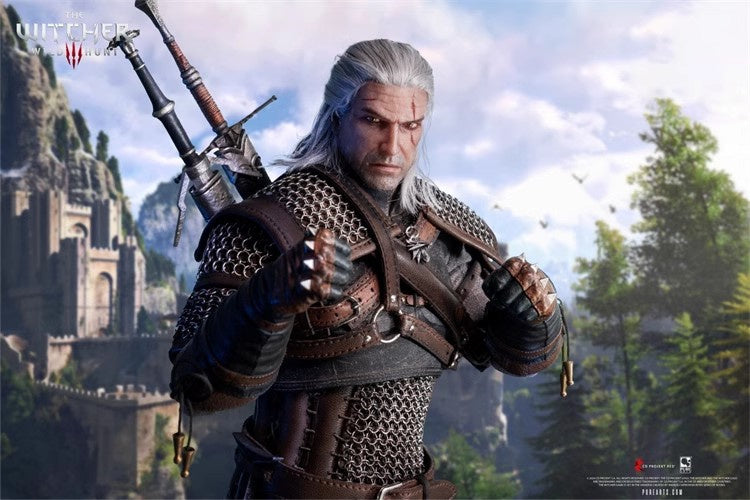 1:6 The Witcher Wild Hunt Geralt of Rivia Action Figure