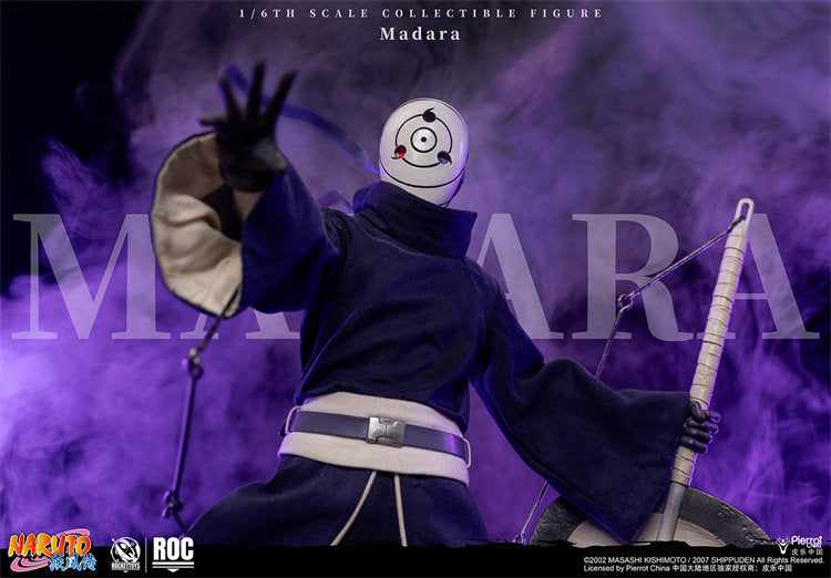 1:6 Madara Uchiha Mask Version Action Figure