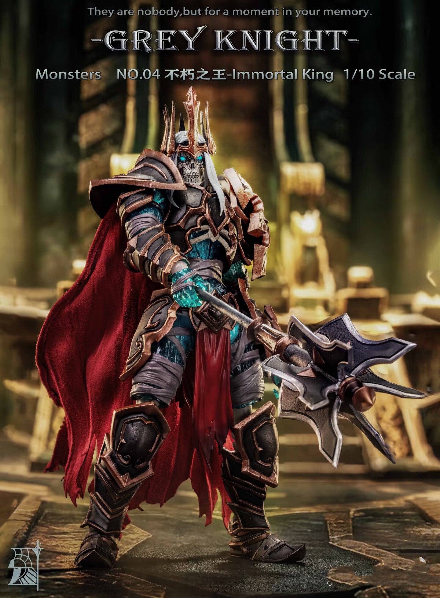 1:10 Grey Knight Immortal King Action Figure
