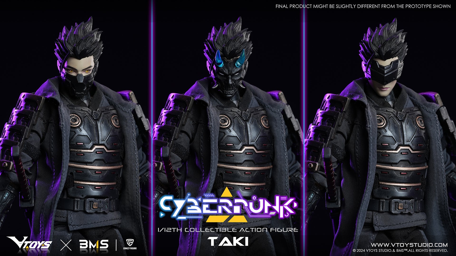 1:12 Cyberpunk Taki Action Figure