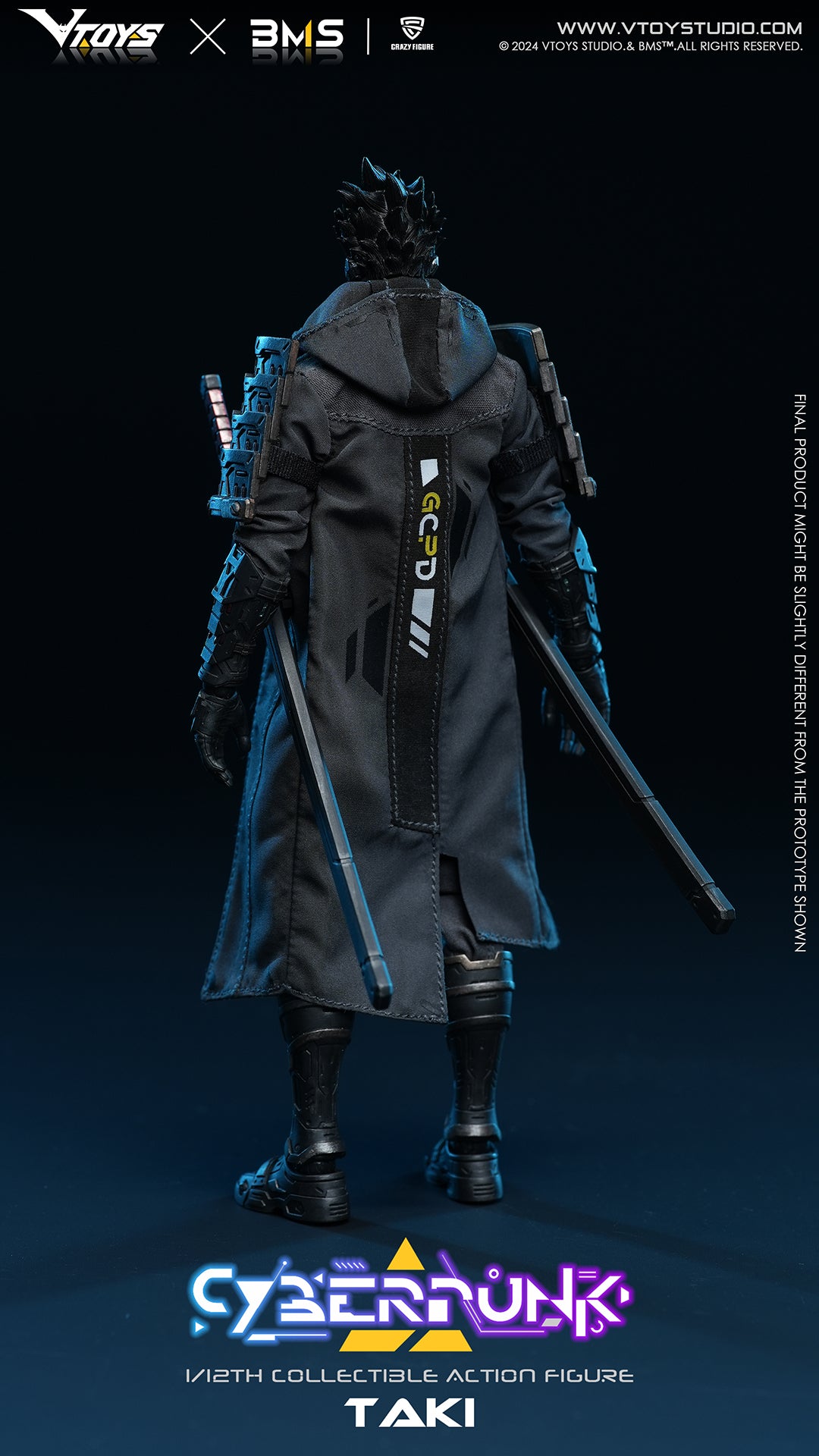 1:12 Cyberpunk Taki Action Figure