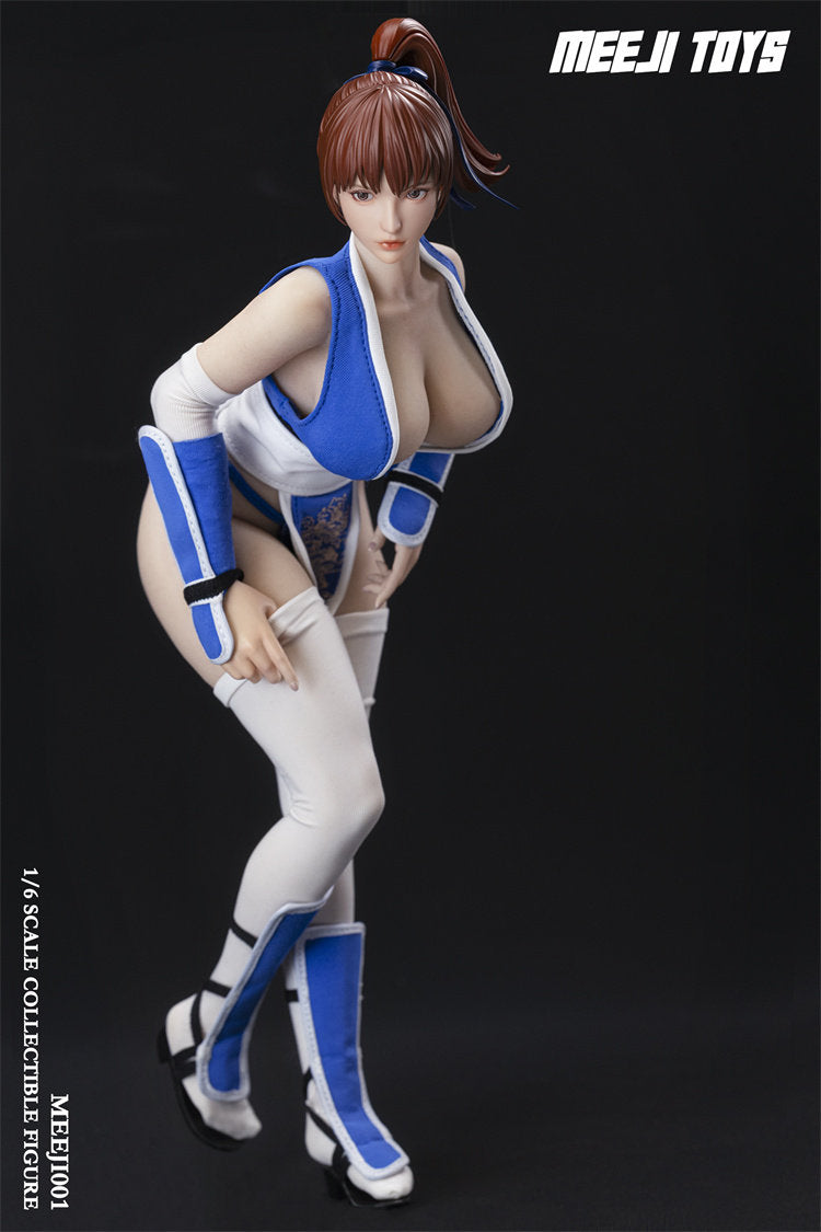 1:6 Female Ninja Combater Seamless Action Figure