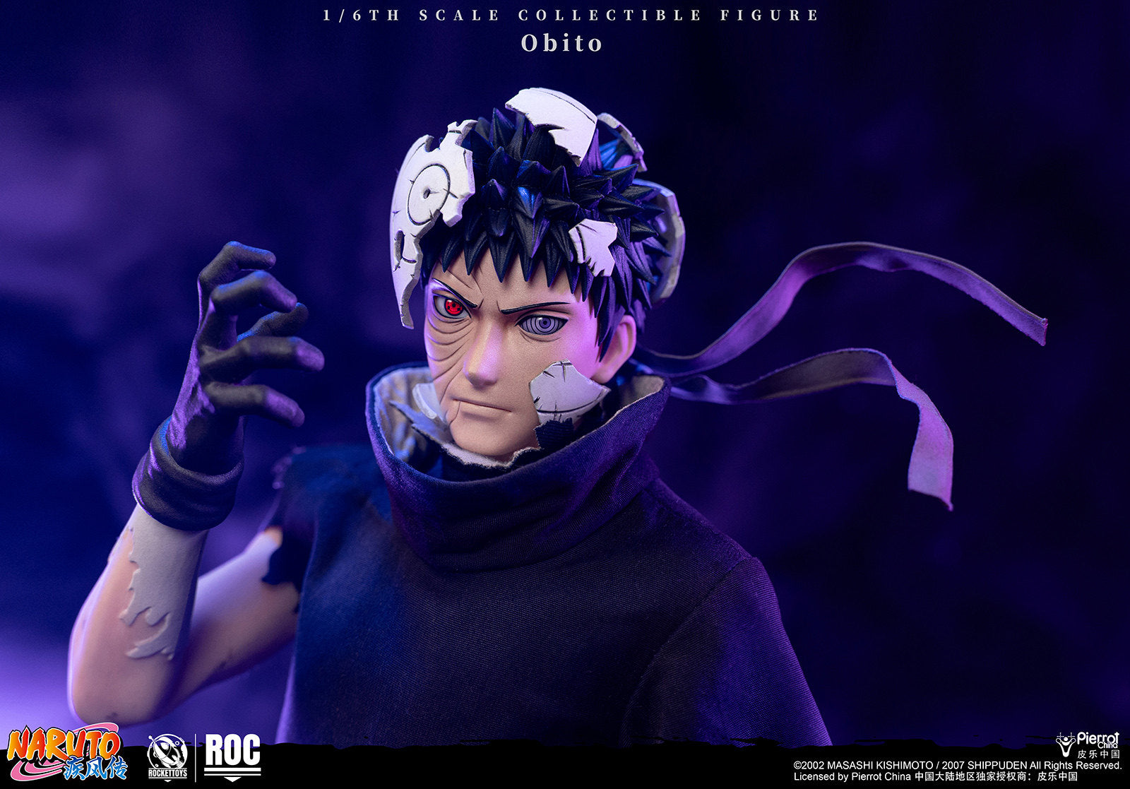 1:6 Uchiha Obito Action Figure