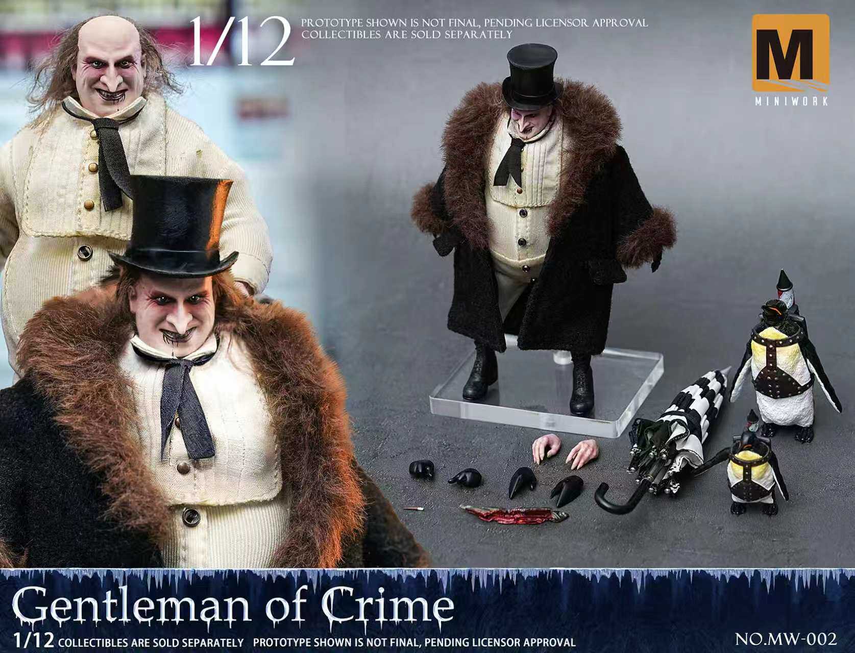 Mini Work - 1:12 Gentleman of Crime Action Figure - inshobby.com