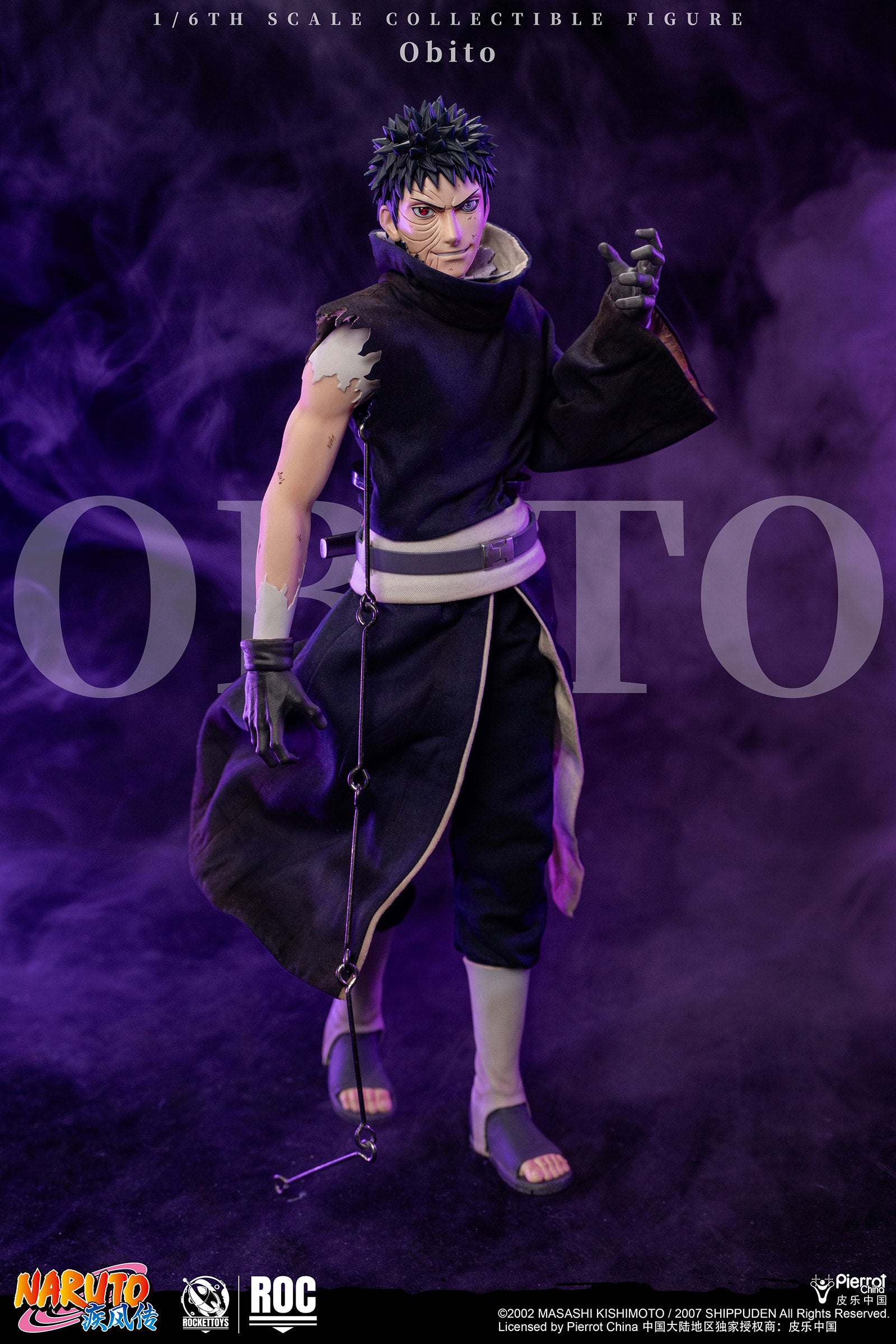 1:6 Uchiha Obito Action Figure