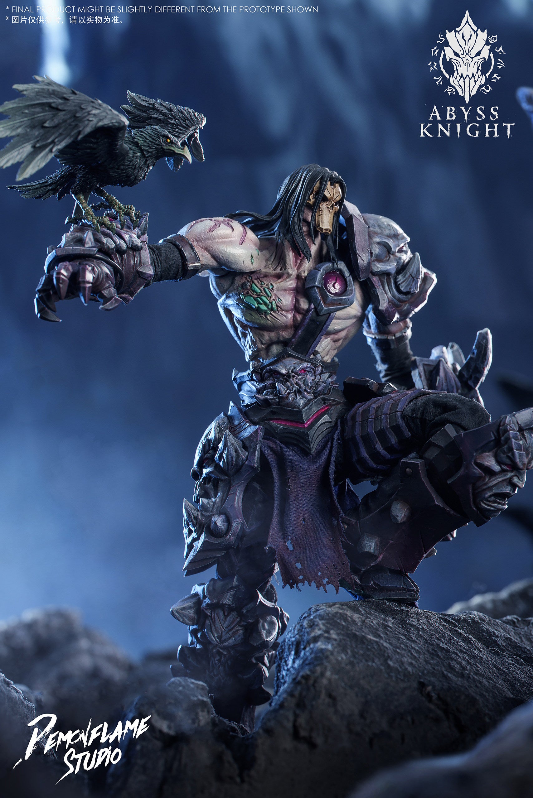 1:12 Abyss Knight & Horse Set Action Figure