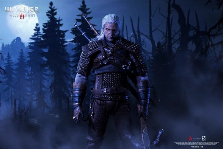 1:6 The Witcher Wild Hunt Geralt of Rivia Action Figure