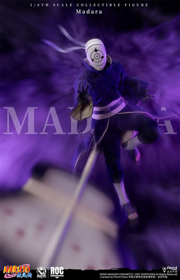 1:6 Madara Uchiha Mask Version Action Figure
