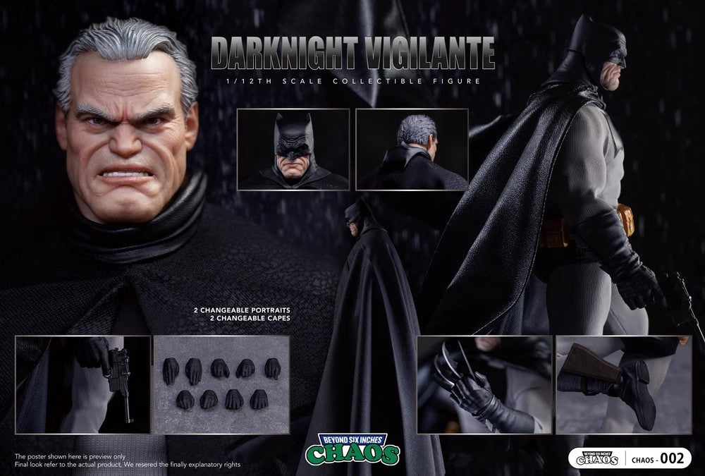 Muff Toys - 1:12 Dark Knight Vigilante Action Figure - inshobby.com