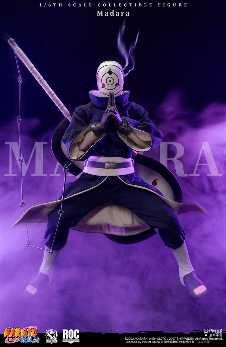 1:6 Madara Uchiha Mask Version Action Figure