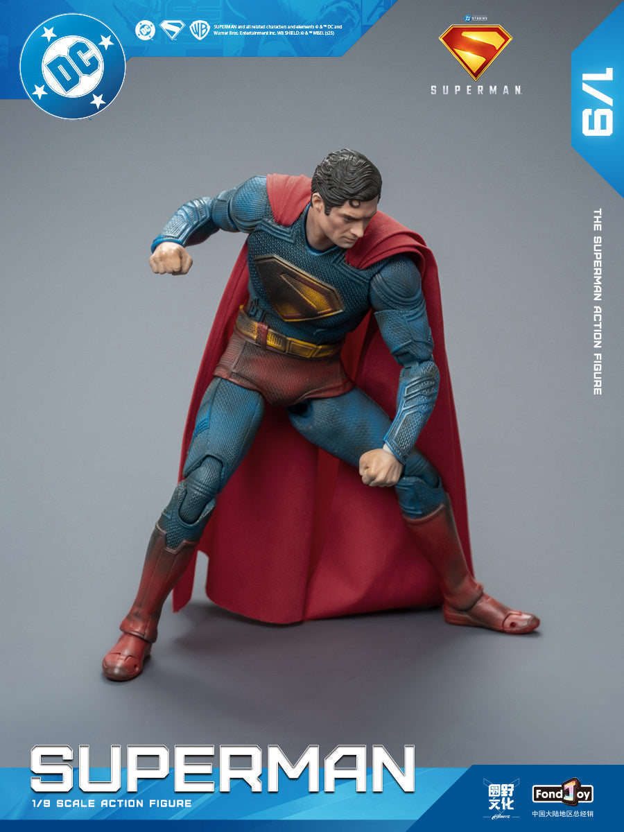 1:9 New Superman Battle Damage Version Action Figure