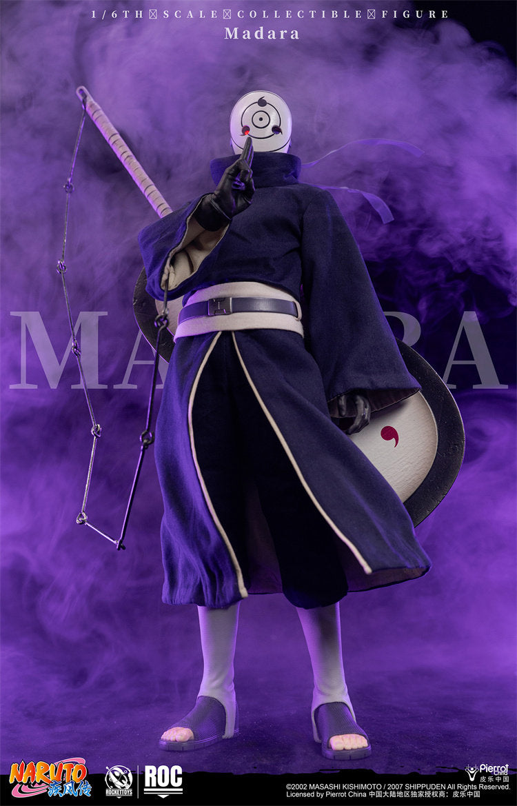 1:6 Madara Uchiha Mask Version Action Figure