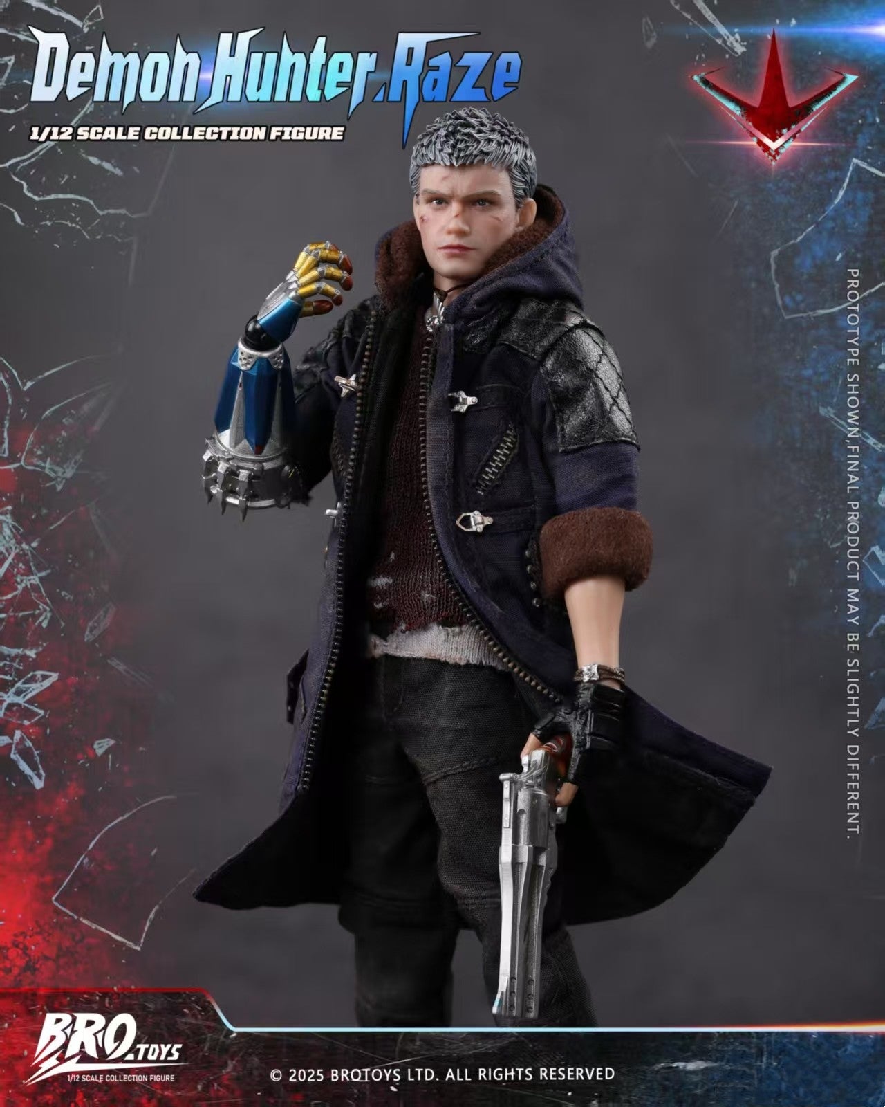 1:12 Demon Hunter Raze Action Figure