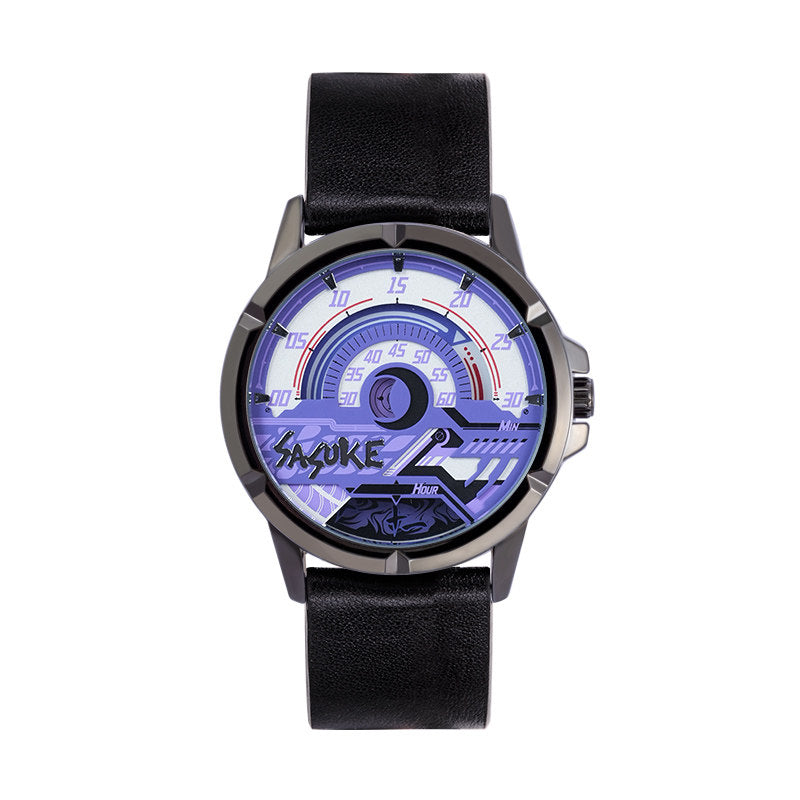 Naruto Shippuden Quartz Leather Band Wristwatch