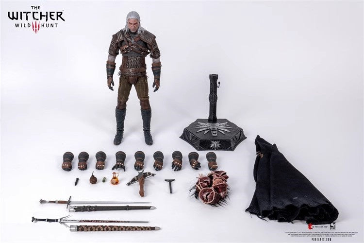 1:6 The Witcher Wild Hunt Geralt of Rivia Action Figure