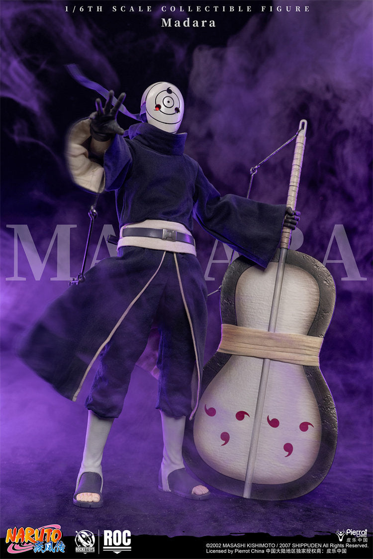 1:6 Madara Uchiha Mask Version Action Figure