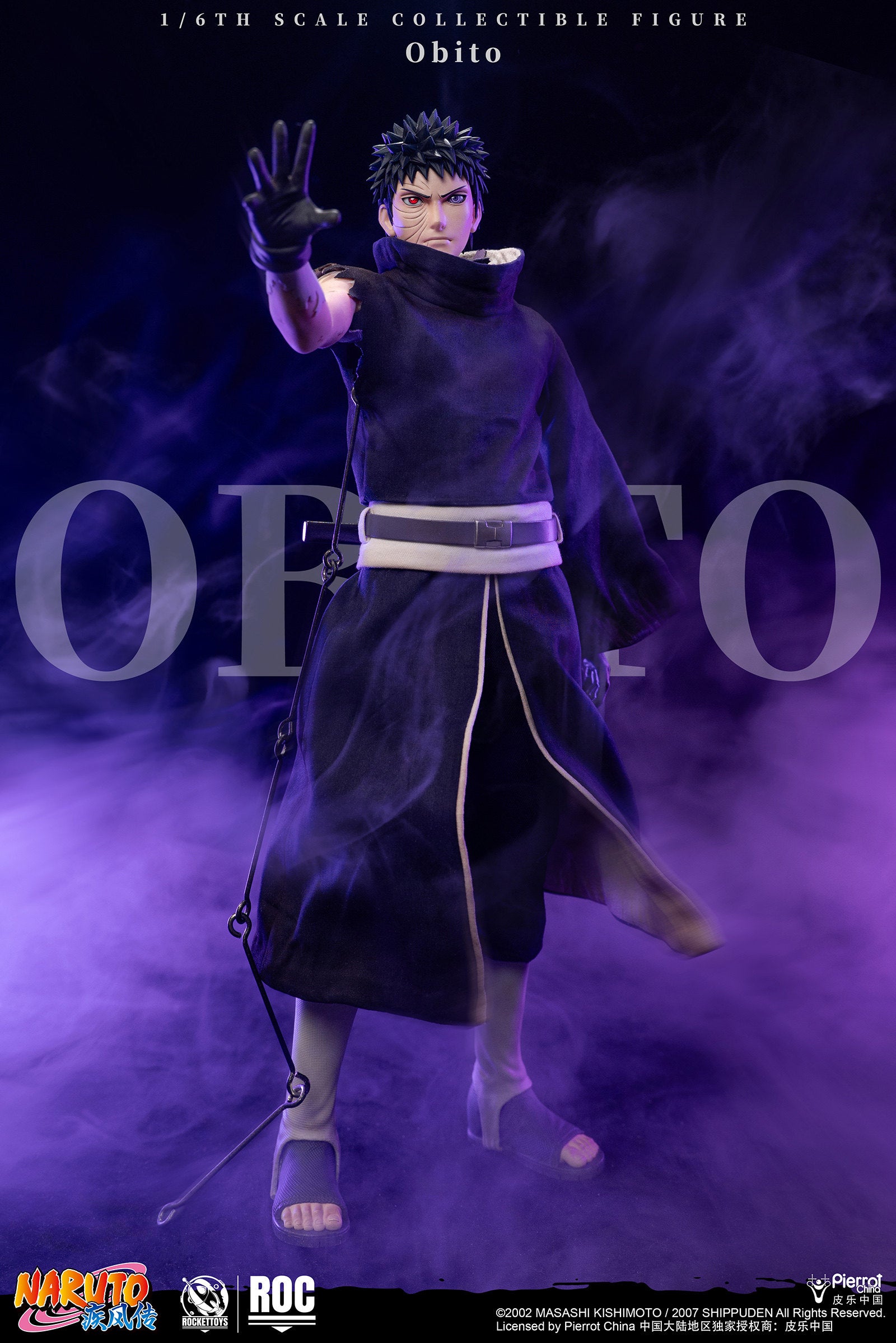 1:6 Uchiha Obito Action Figure