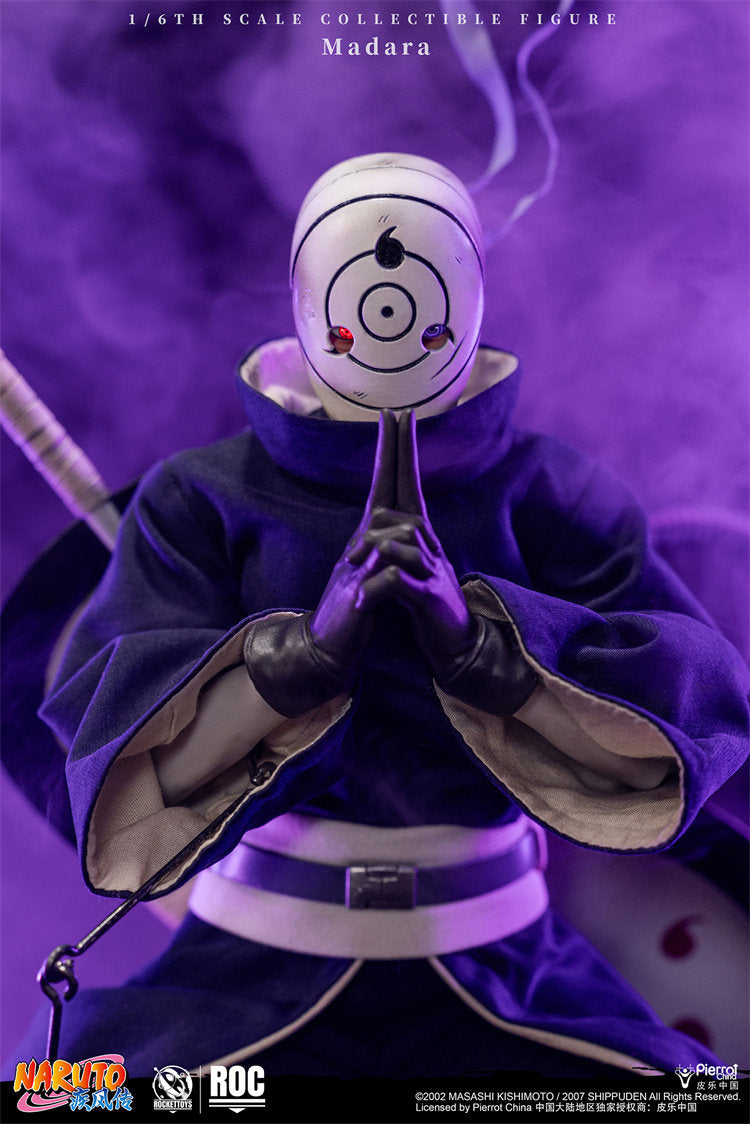1:6 Madara Uchiha Mask Version Action Figure