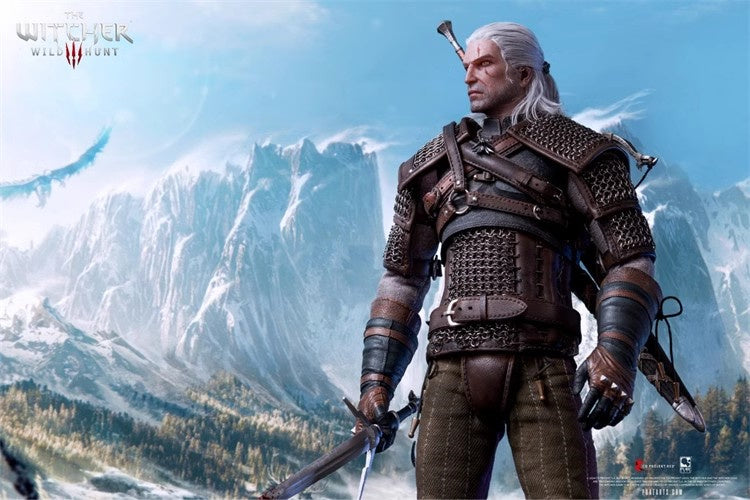 1:6 The Witcher Wild Hunt Geralt of Rivia Action Figure