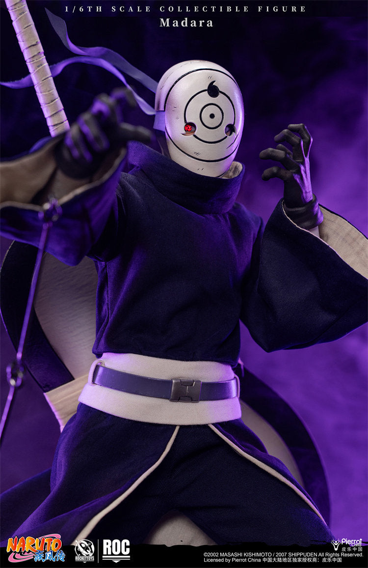 1:6 Madara Uchiha Mask Version Action Figure